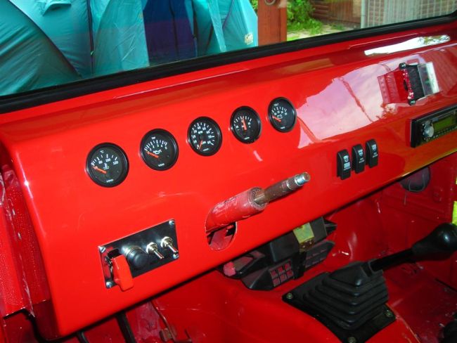 Suzuki samurai shop custom dash